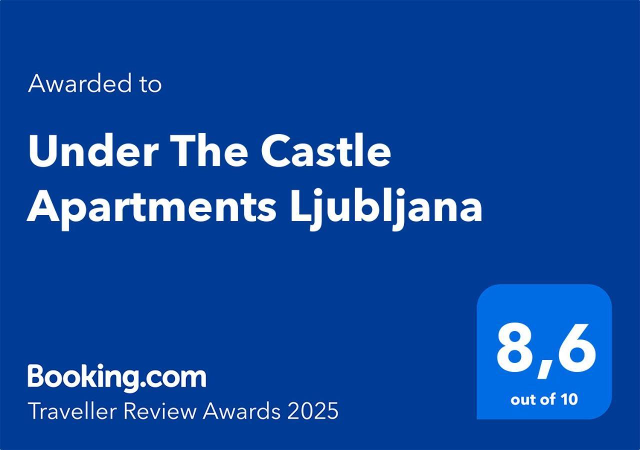 Under The Castle Apartments Ljubljana Exterior foto